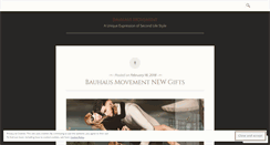 Desktop Screenshot of lamiabauhaus.wordpress.com