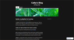 Desktop Screenshot of cleung.wordpress.com