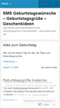 Mobile Screenshot of geburtstag4you.wordpress.com