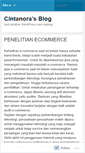 Mobile Screenshot of cintanora.wordpress.com