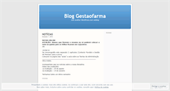 Desktop Screenshot of gestaofarma.wordpress.com