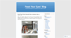 Desktop Screenshot of feastyoureyes.wordpress.com