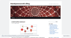 Desktop Screenshot of hamdiyeesracevik.wordpress.com