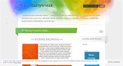 Desktop Screenshot of naszwarzywniak.wordpress.com