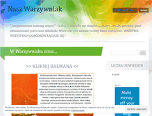 Tablet Screenshot of naszwarzywniak.wordpress.com
