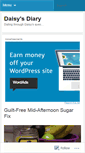 Mobile Screenshot of daisysdatingdiary.wordpress.com