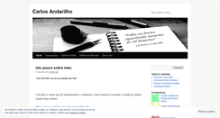 Desktop Screenshot of carlosandarilho.wordpress.com