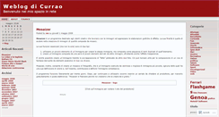 Desktop Screenshot of currao.wordpress.com