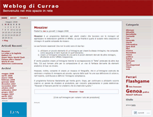 Tablet Screenshot of currao.wordpress.com