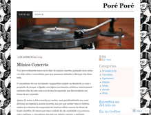 Tablet Screenshot of porepore.wordpress.com