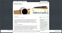 Desktop Screenshot of mahmutaydin.wordpress.com