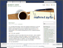 Tablet Screenshot of mahmutaydin.wordpress.com