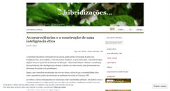 Desktop Screenshot of hibridizacoes.wordpress.com