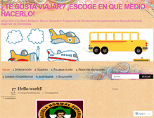 Tablet Screenshot of compartiendoloquese.wordpress.com