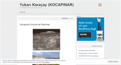 Desktop Screenshot of kocapinar.wordpress.com