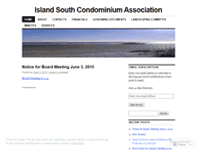 Tablet Screenshot of islandsouth.wordpress.com