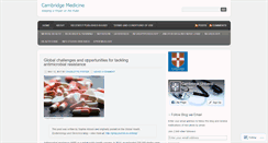 Desktop Screenshot of cambridgemedicine.wordpress.com