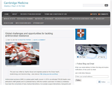 Tablet Screenshot of cambridgemedicine.wordpress.com
