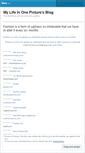 Mobile Screenshot of mylifeinonepicture.wordpress.com