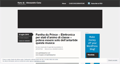 Desktop Screenshot of kanudj.wordpress.com
