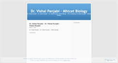 Desktop Screenshot of mhtcetbiology.wordpress.com