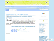Tablet Screenshot of elledoesit.wordpress.com