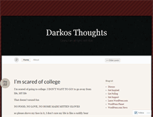 Tablet Screenshot of darkosthoughts.wordpress.com