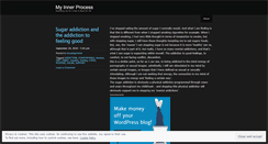 Desktop Screenshot of myinnerprocess.wordpress.com