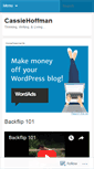 Mobile Screenshot of cassiehoffman.wordpress.com