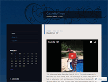 Tablet Screenshot of cassiehoffman.wordpress.com