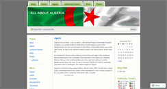 Desktop Screenshot of algeri.wordpress.com