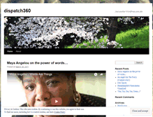 Tablet Screenshot of dispatch360.wordpress.com