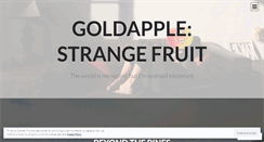 Desktop Screenshot of lisagoldapple.wordpress.com