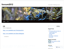Tablet Screenshot of fonoum2012.wordpress.com