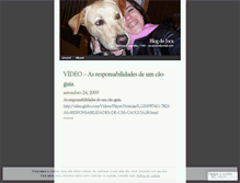 Tablet Screenshot of blogdojoca.wordpress.com