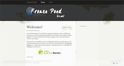 Desktop Screenshot of frozenpondgames.wordpress.com