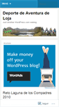 Mobile Screenshot of deporteaventura.wordpress.com