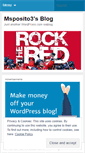 Mobile Screenshot of msposito3.wordpress.com