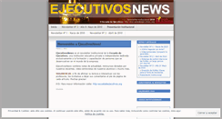 Desktop Screenshot of escueladeejecutivos.wordpress.com