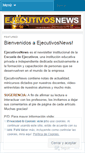 Mobile Screenshot of escueladeejecutivos.wordpress.com
