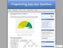 Tablet Screenshot of crackinterviewtoday.wordpress.com