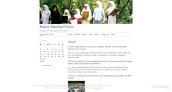 Desktop Screenshot of juniormuslimcircle.wordpress.com