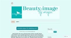 Desktop Screenshot of beautyimagebymaya.wordpress.com