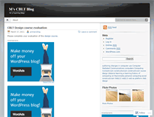 Tablet Screenshot of cbltblog.wordpress.com