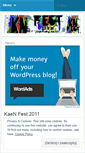 Mobile Screenshot of kaenfest2011.wordpress.com
