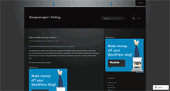 Desktop Screenshot of boogiewoogee.wordpress.com