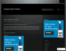 Tablet Screenshot of boogiewoogee.wordpress.com