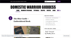 Desktop Screenshot of domesticwarriorgoddess.wordpress.com