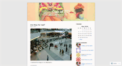 Desktop Screenshot of cupoftalk.wordpress.com