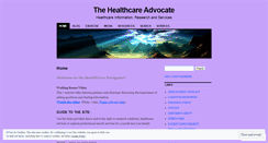 Desktop Screenshot of healthcarerx.wordpress.com